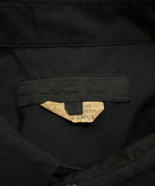 COMME des GARCONS HOMME DEUX（コムデギャルソンオムドゥ）カジュアルシャツ 黒 サイズ:M メンズ/2200679387060