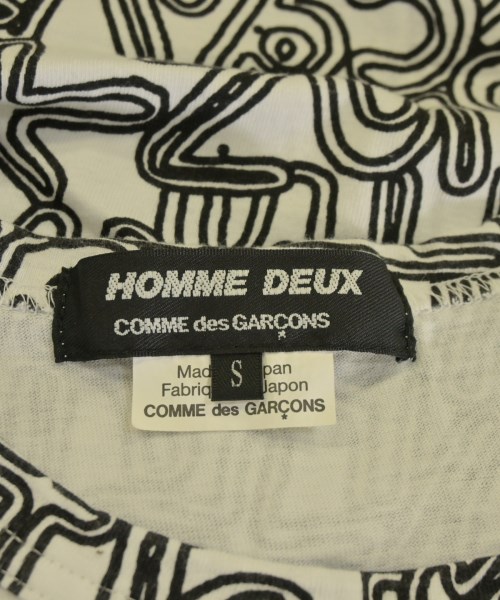 COMME des GARCONS HOMME DEUX（コムデギャルソンオムドゥ）Tシャツ・カットソー 白 サイズ:S メンズ/2200675353069