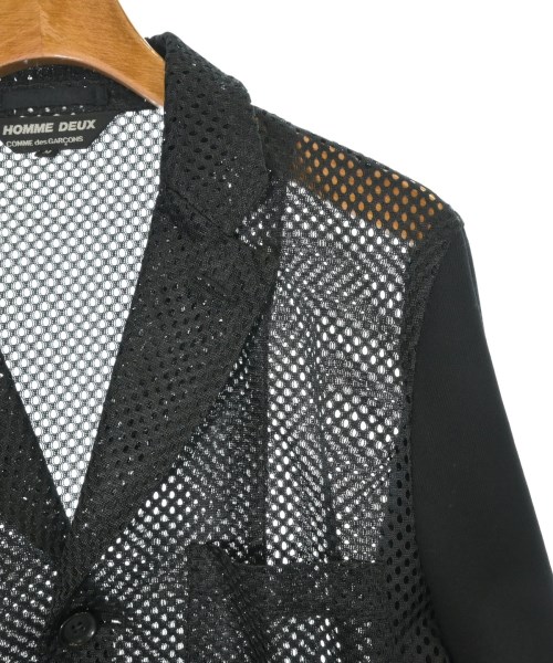 COMME des GARCONS HOMME DEUX（コムデギャルソンオムドゥ）テーラードジャケット 黒 サイズ:M メンズ/2200679529026