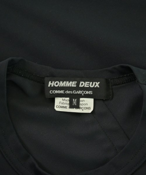 COMME des GARCONS HOMME DEUX（コムデギャルソンオムドゥ）Tシャツ・カットソー 黒 サイズ:M メンズ/2200679529156