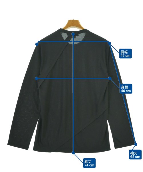 COMME des GARCONS HOMME DEUX（コムデギャルソンオムドゥ）Tシャツ・カットソー 黒 サイズ:M メンズ/2200679529156
