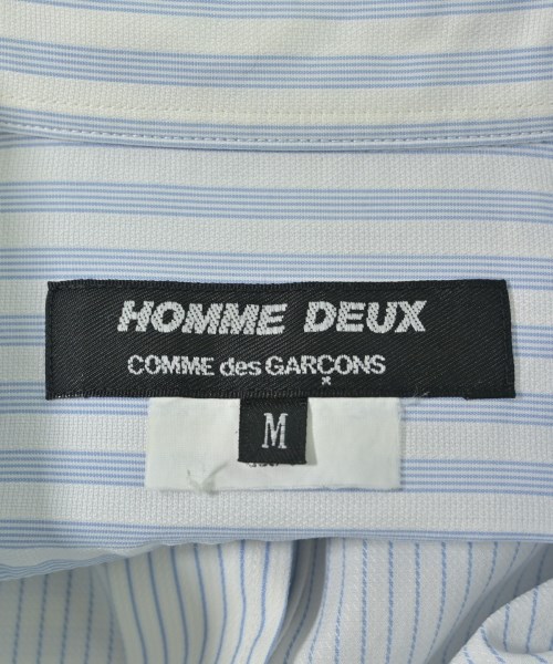 COMME des GARCONS HOMME DEUX（コムデギャルソンオムドゥ）カジュアルシャツ 白 サイズ:M メンズ/2200680481023