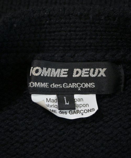 COMME des GARCONS HOMME DEUX（コムデギャルソンオムドゥ）カーディガン 黒 サイズ:L メンズ/2200674710535