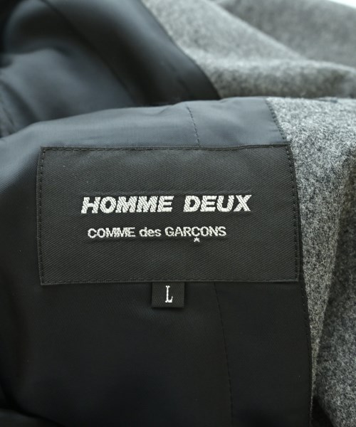 COMME des GARCONS HOMME DEUX（コムデギャルソンオムドゥ）カジュアルジャケット グレー サイズ:L メンズ/2200680084118