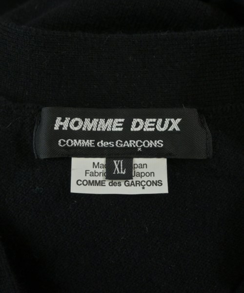 COMME des GARCONS HOMME DEUX（コムデギャルソンオムドゥ）カーディガン 黒 サイズ:XL メンズ/2200680084163