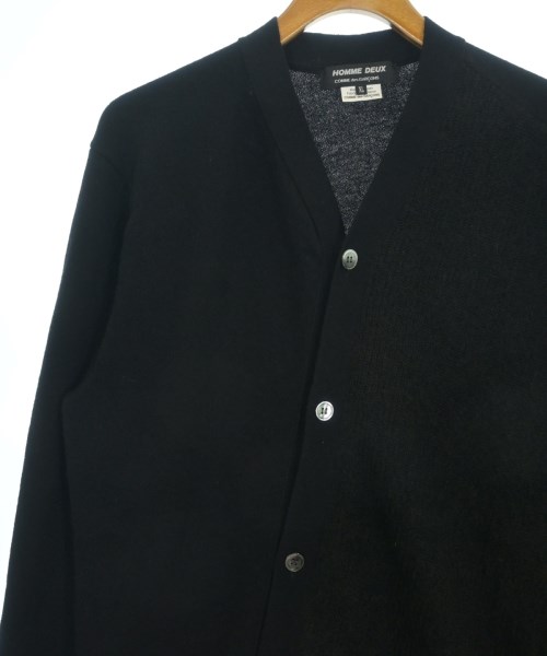 COMME des GARCONS HOMME DEUX（コムデギャルソンオムドゥ）カーディガン 黒 サイズ:XL メンズ/2200680084163