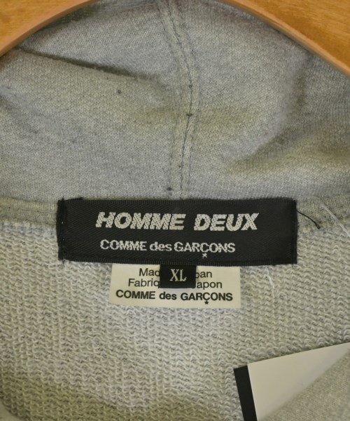 COMME des GARCONS HOMME DEUX（コムデギャルソンオムドゥ）パーカー グレー サイズ:XL メンズ/2200680084170