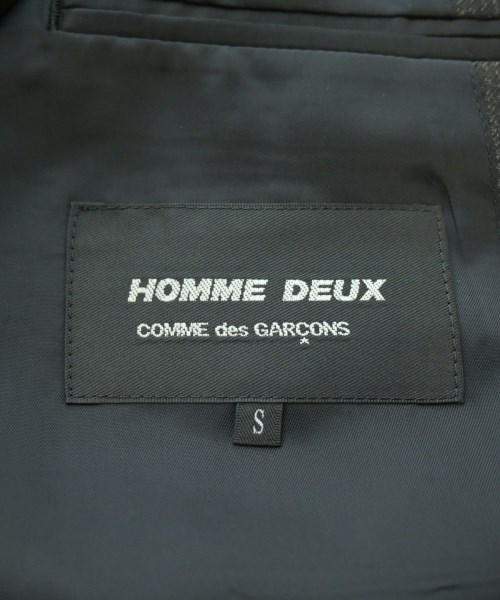 COMME des GARCONS HOMME DEUX（コムデギャルソンオムドゥ）テーラードジャケット グレー サイズ:S メンズ/2200681343023