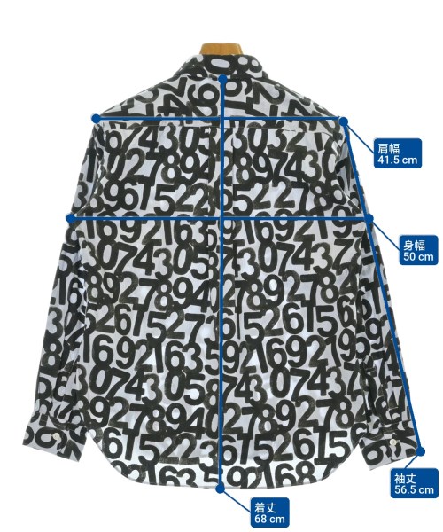COMME des GARCONS HOMME DEUX（コムデギャルソンオムドゥ）カジュアルシャツ その他（柄物・カラフル） サイズ:XS メンズ/2200681433052
