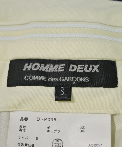 COMME des GARCONS HOMME DEUX（コムデギャルソンオムドゥ）スラックス 紺 サイズ:S メンズ/2200681661097