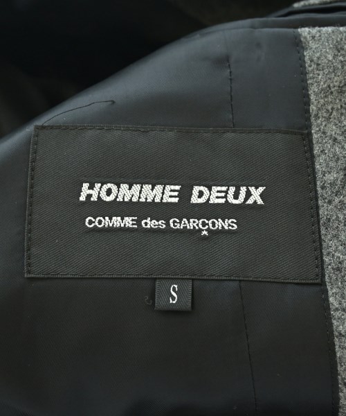 COMME des GARCONS HOMME DEUX（コムデギャルソンオムドゥ）テーラードジャケット グレー サイズ:S メンズ/2200681926042