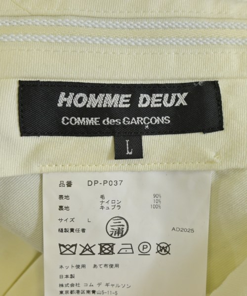 COMME des GARCONS HOMME DEUX（コムデギャルソンオムドゥ）スラックス グレー サイズ:L メンズ/2200681926059