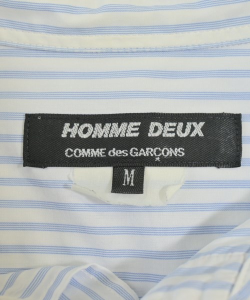 COMME des GARCONS HOMME DEUX（コムデギャルソンオムドゥ）カジュアルシャツ 青 サイズ:M メンズ/2200682004077