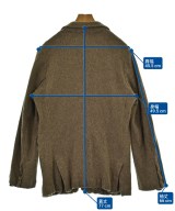 COMME des GARCONS HOMME DEUX（コムデギャルソンオムドゥ）テーラードジャケット 茶 サイズ:S メンズ/2200691552019