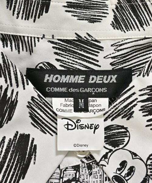 COMME des GARCONS HOMME DEUX（コムデギャルソンオムドゥ）カジュアルシャツ 白 サイズ:M メンズ/2200693125013