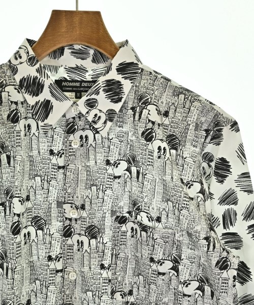 COMME des GARCONS HOMME DEUX（コムデギャルソンオムドゥ）カジュアルシャツ 白 サイズ:M メンズ/2200693125013