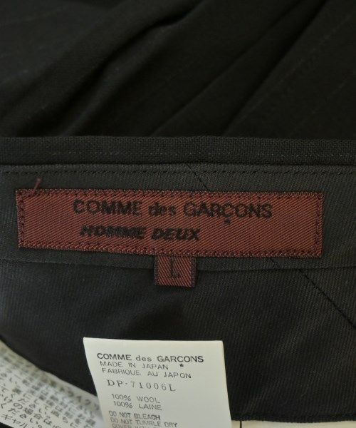 COMME des GARCONS HOMME DEUX（コムデギャルソンオムドゥ）その他 黒 サイズ:L メンズ/2200694235063