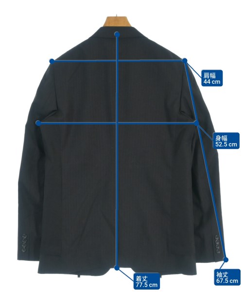 COMME des GARCONS HOMME DEUX（コムデギャルソンオムドゥ）ジャケット 黒 サイズ:L メンズ/2200694257027