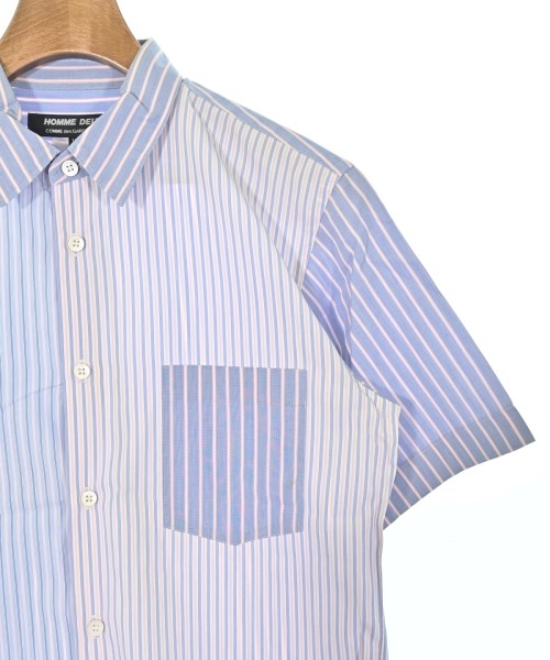 COMME des GARCONS HOMME DEUX（コムデギャルソンオムドゥ）カジュアルシャツ 青 サイズ:XS メンズ/2200616707104