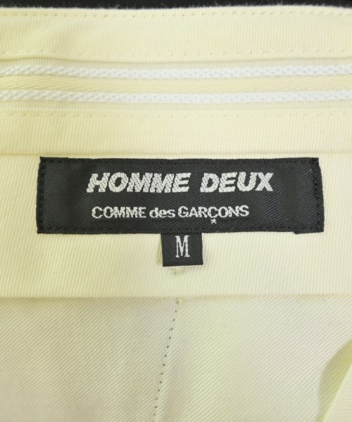 COMME des GARCONS HOMME DEUX（コムデギャルソンオムドゥ）スラックス 黒 サイズ:M メンズ/2200695900052