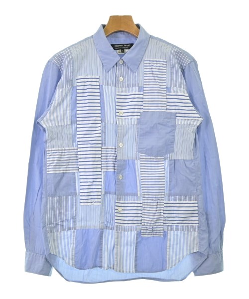 COMME des GARCONS HOMME DEUX(コムデギャルソンオムドゥ)カジュアルシャツ 青 サイズ:M/2200697390011