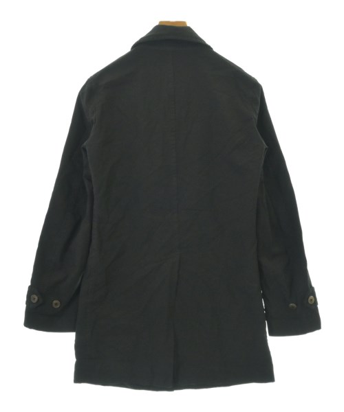 COMME des GARCONS HOMME DEUX（コムデギャルソンオムドゥ）ステンカラーコート 黒 サイズ:XS メンズ/2200698056015