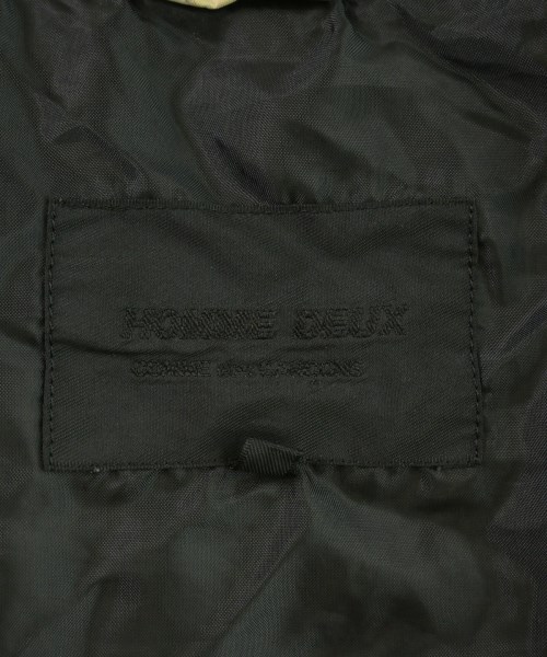 COMME des GARCONS HOMME DEUX（コムデギャルソンオムドゥ）ステンカラーコート 黒 サイズ:XS メンズ/2200698056015