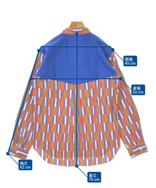 COMME des GARCONS HOMME DEUX（コムデギャルソンオムドゥ）カジュアルシャツ その他（柄物・カラフル） サイズ:M メンズ/2200694803132