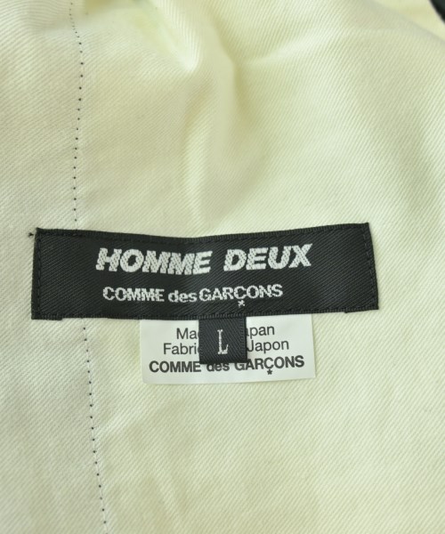 COMME des GARCONS HOMME DEUX（コムデギャルソンオムドゥ）スラックス 黒 サイズ:L メンズ/2200694803316