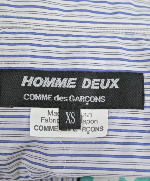 COMME des GARCONS HOMME DEUX（コムデギャルソンオムドゥ）カジュアルシャツ 緑 サイズ:XS メンズ/2200699163064