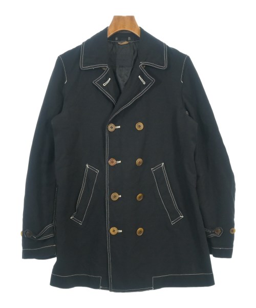 COMME des GARCONS HOMME DEUX(コムデギャルソンオムドゥ)ピーコート 黒 サイズ:M/2200700594030