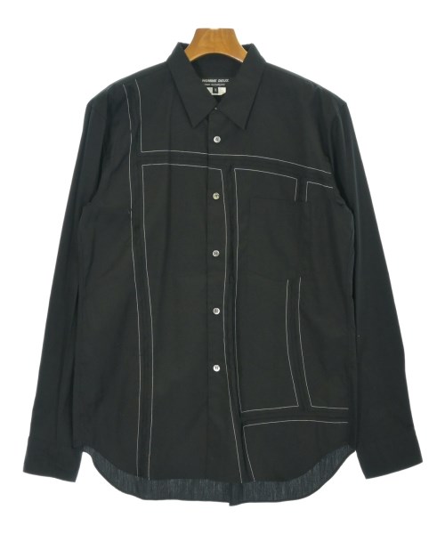 COMME des GARCONS HOMME DEUX(コムデギャルソンオムドゥ)カジュアルシャツ 黒 サイズ:M/2200700658305
