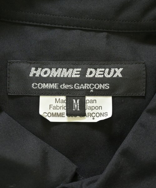 COMME des GARCONS HOMME DEUX（コムデギャルソンオムドゥ）カジュアルシャツ 黒 サイズ:M メンズ/2200700658305