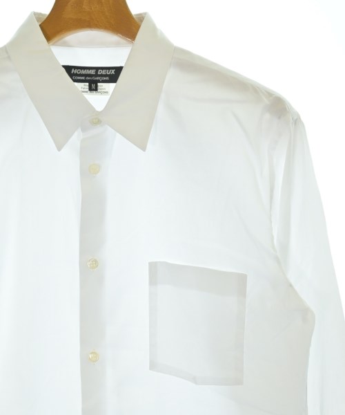 COMME des GARCONS HOMME DEUX（コムデギャルソンオムドゥ）カジュアルシャツ 白 サイズ:M メンズ/2200700658329