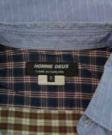 COMME des GARCONS HOMME DEUX（コムデギャルソンオムドゥ）カジュアルシャツ 青 サイズ:M メンズ/2200654905036