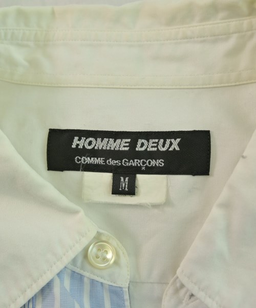 COMME des GARCONS HOMME DEUX（コムデギャルソンオムドゥ）カジュアルシャツ 青 サイズ:M メンズ/2200654905043