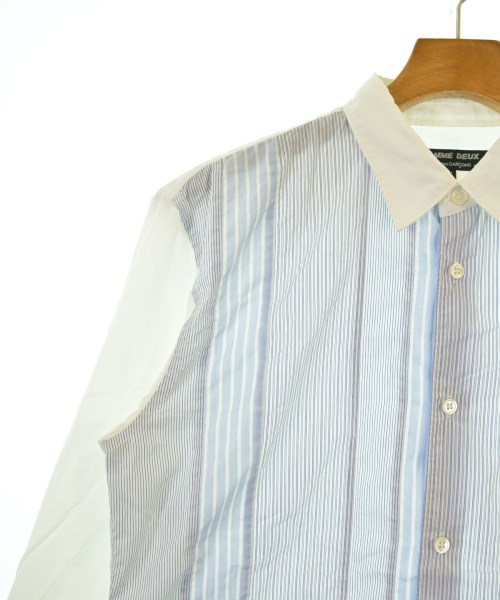 COMME des GARCONS HOMME DEUX（コムデギャルソンオムドゥ）カジュアルシャツ 青 サイズ:M メンズ/2200654905043
