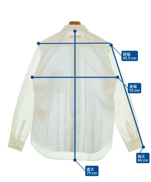 COMME des GARCONS HOMME DEUX（コムデギャルソンオムドゥ）カジュアルシャツ 青 サイズ:M メンズ/2200654905043