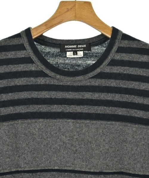 COMME des GARCONS HOMME DEUX（コムデギャルソンオムドゥ）ニット・セーター グレー サイズ:L メンズ/2200654566084