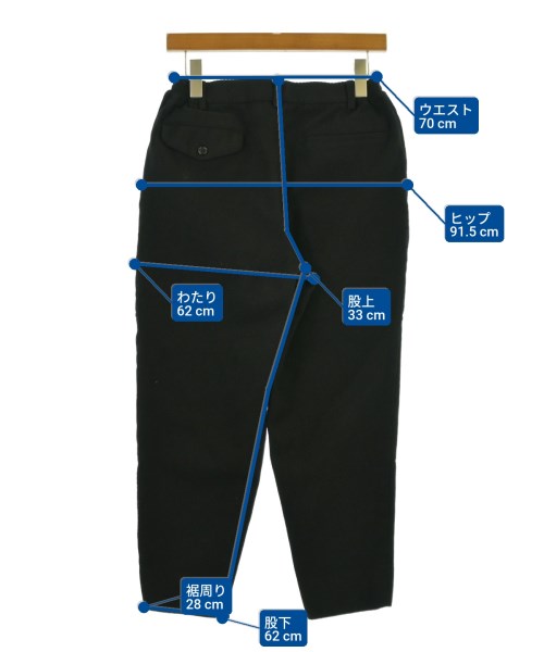 COMME des GARCONS HOMME DEUX（コムデギャルソンオムドゥ）その他 黒 サイズ:XS メンズ/2200641903038