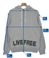 COMME des GARCONS HOMME DEUX（コムデギャルソンオムドゥ）パーカー グレー サイズ:L メンズ/2200656213054