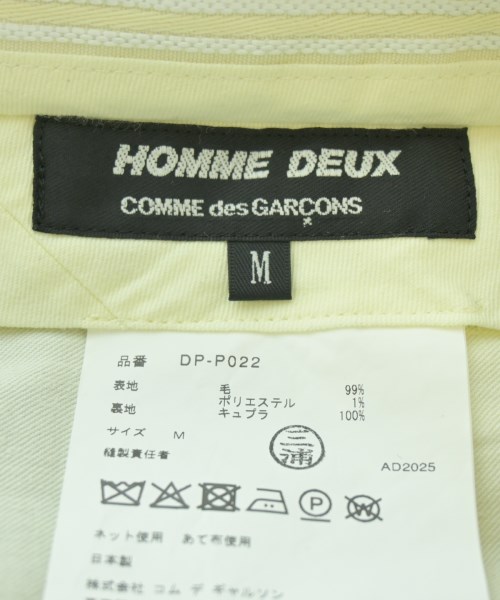 COMME des GARCONS HOMME DEUX（コムデギャルソンオムドゥ）スラックス 紺 サイズ:M メンズ/2200656685028