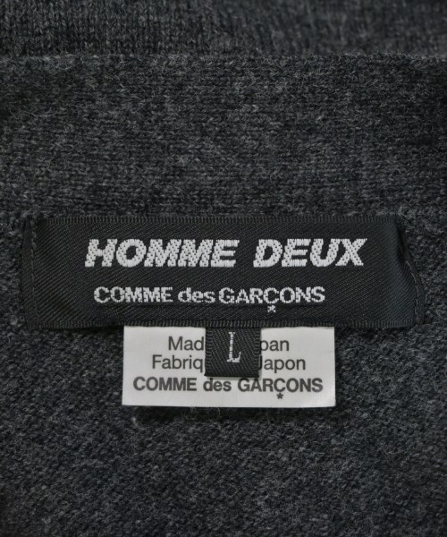 COMME des GARCONS HOMME DEUX（コムデギャルソンオムドゥ）カーディガン グレー サイズ:L メンズ/2200656823024
