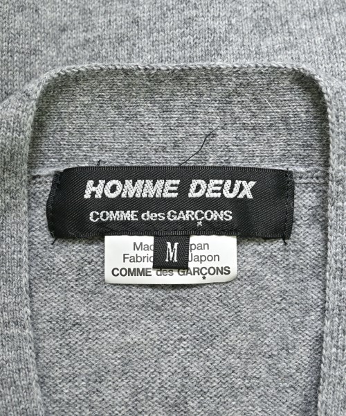 COMME des GARCONS HOMME DEUX（コムデギャルソンオムドゥ）カーディガン グレー サイズ:M メンズ/2200657147112