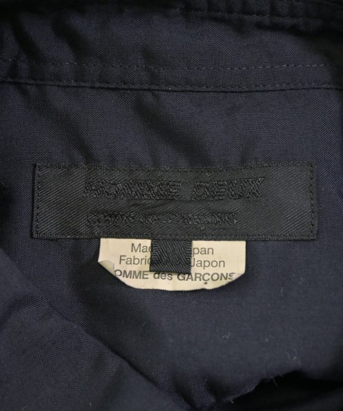 COMME des GARCONS HOMME DEUX（コムデギャルソンオムドゥ）カジュアルシャツ 紺 サイズ:XS メンズ/2200658175015