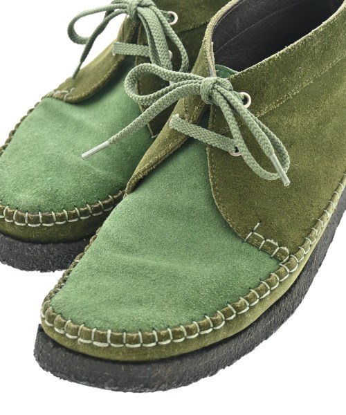 COMME des GARCONS HOMME DEUX（コムデギャルソンオムドゥ）ブーツ 緑 サイズ:8(26.5cm位) メンズ/2200658410017