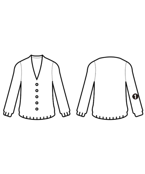 COMME des GARCONS HOMME DEUX（コムデギャルソンオムドゥ）カーディガン 黒 サイズ:M メンズ/2200638308075