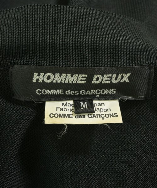 COMME des GARCONS HOMME DEUX（コムデギャルソンオムドゥ）カーディガン 黒 サイズ:M メンズ/2200638308075