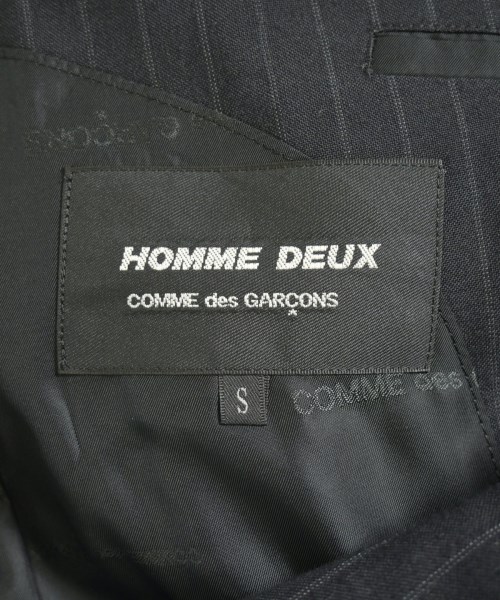 COMME des GARCONS HOMME DEUX（コムデギャルソンオムドゥ）テーラードジャケット 黒 サイズ:S メンズ/2200659455024