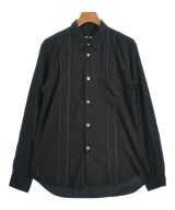 COMME des GARCONS HOMME DEUX（コムデギャルソンオムドゥ）カジュアルシャツ 黒 サイズ:L メンズ/2200660267265